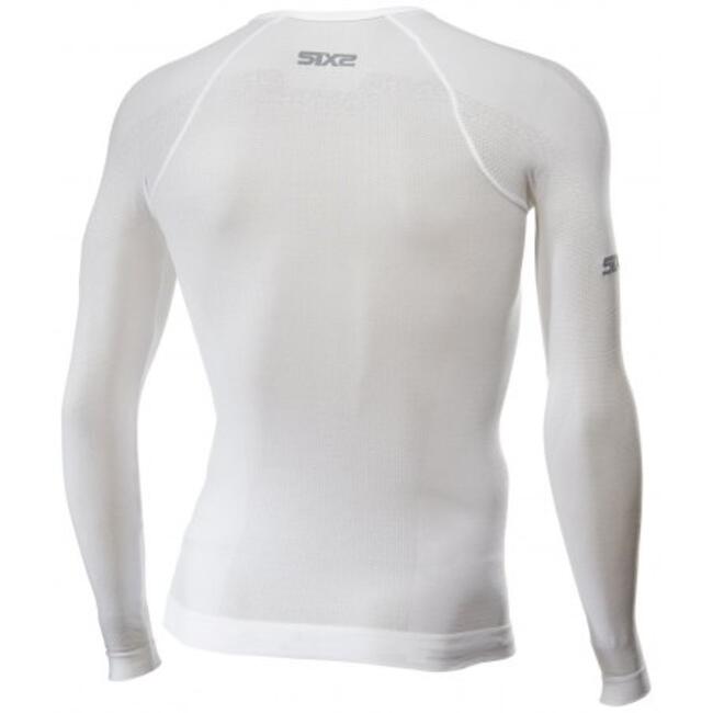 Six2 Maglia Termica Moto White Carbon Unisex